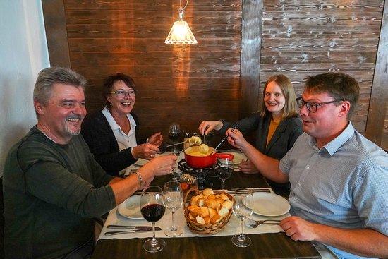 Dorfbeiz im Hotel Dischma